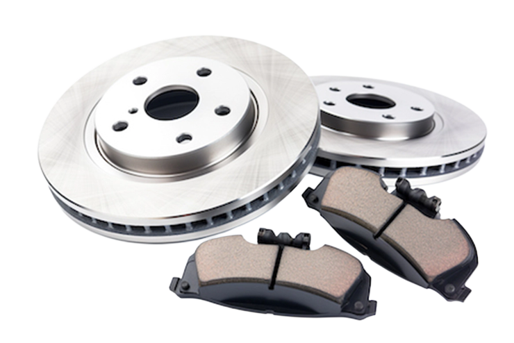 Brake pads and rotor